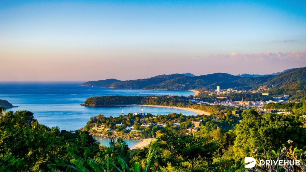 ที่เที่ยวภูเก็ต - จุดชมวิวสามอ่าว (Karon Viewpoint)