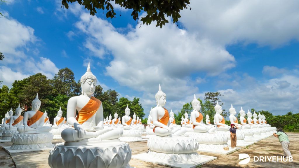 ที่เที่ยวอุบล - วัดบุ่งขี้เหล็ก ลานพระขาว (Wat Bung Khi Lek)
