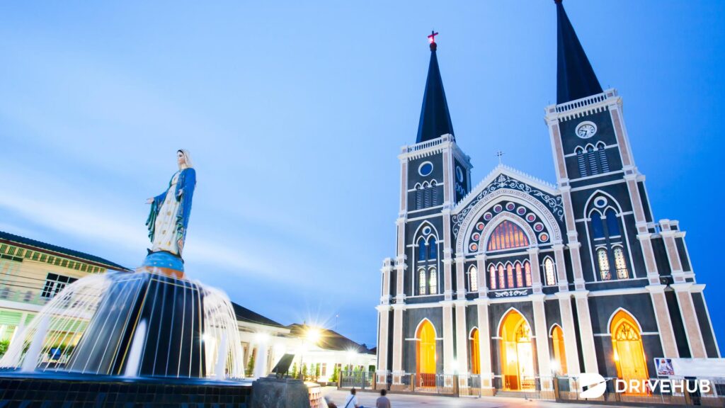 ที่เที่ยวจันทบุรี - อาสนวิหารพระนางมารีอาปฏิสนธินิรมล (Cathedral of the Immaculate Conception)  
