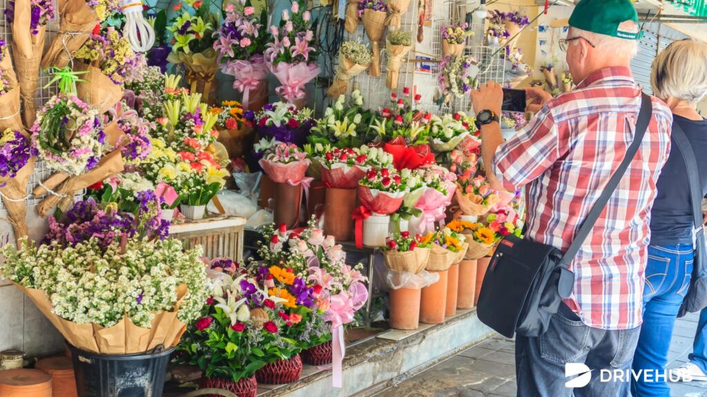 ที่ถ่ายรูปสวยกรุงเทพ - ปากคลองตลาด (Flower Market)  