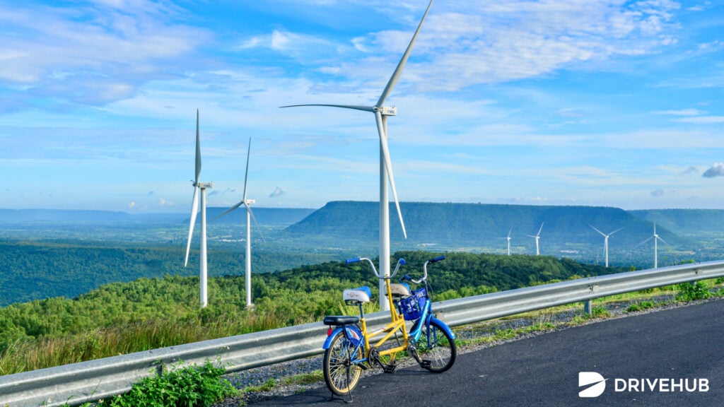 ที่เที่ยวโคราช - กังหันลม เขายายเที่ยง (Khao Yai Thieng Windmill)
