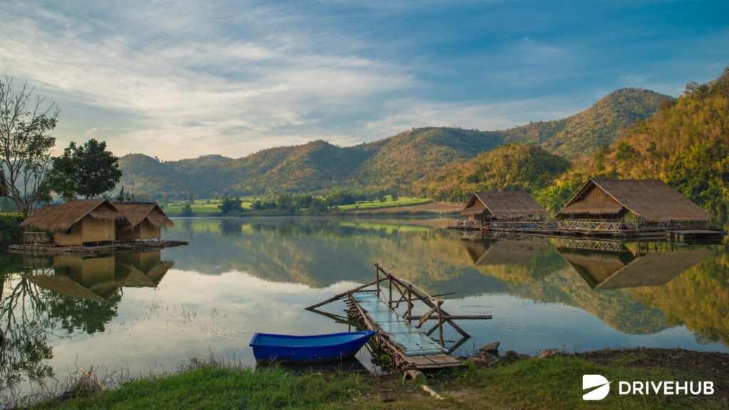 ที่เที่ยวสุพรรณบุรี - อ่างเก็บน้ำหุบเขาวง (Khao Wong Reservoir)